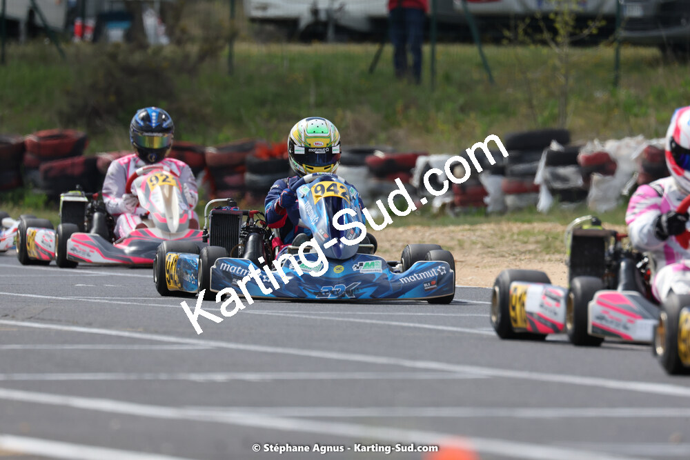 08 & 09/04/2023 : 3ème manche du Championnat du Sud à Fun Kart Brissac (photos Stéphane Agnus) 2023 — karting