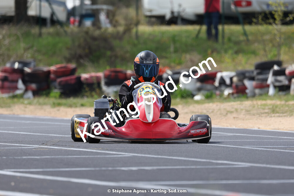 08 & 09/04/2023 : 3ème manche du Championnat du Sud à Fun Kart Brissac (photos Stéphane Agnus) 2023 — karting