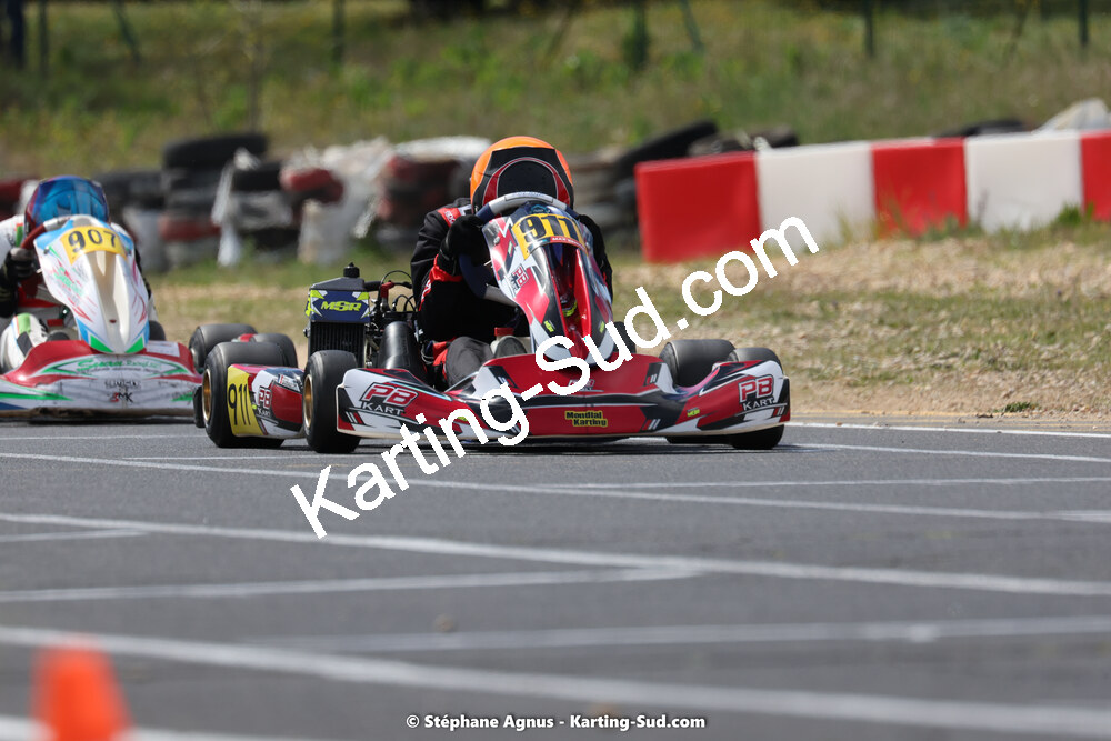08 & 09/04/2023 : 3ème manche du Championnat du Sud à Fun Kart Brissac (photos Stéphane Agnus) 2023 — karting