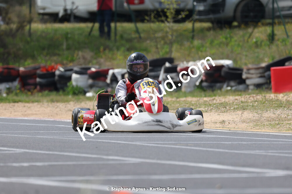 08 & 09/04/2023 : 3ème manche du Championnat du Sud à Fun Kart Brissac (photos Stéphane Agnus) 2023 — karting