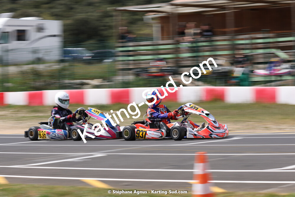 08 & 09/04/2023 : 3ème manche du Championnat du Sud à Fun Kart Brissac (photos Stéphane Agnus) 2023 — karting