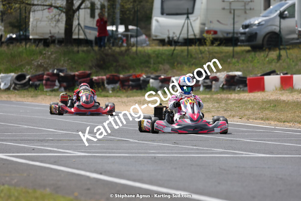 08 & 09/04/2023 : 3ème manche du Championnat du Sud à Fun Kart Brissac (photos Stéphane Agnus) 2023 — karting