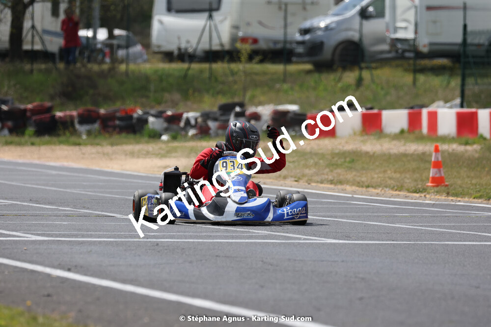 08 & 09/04/2023 : 3ème manche du Championnat du Sud à Fun Kart Brissac (photos Stéphane Agnus) 2023 — karting