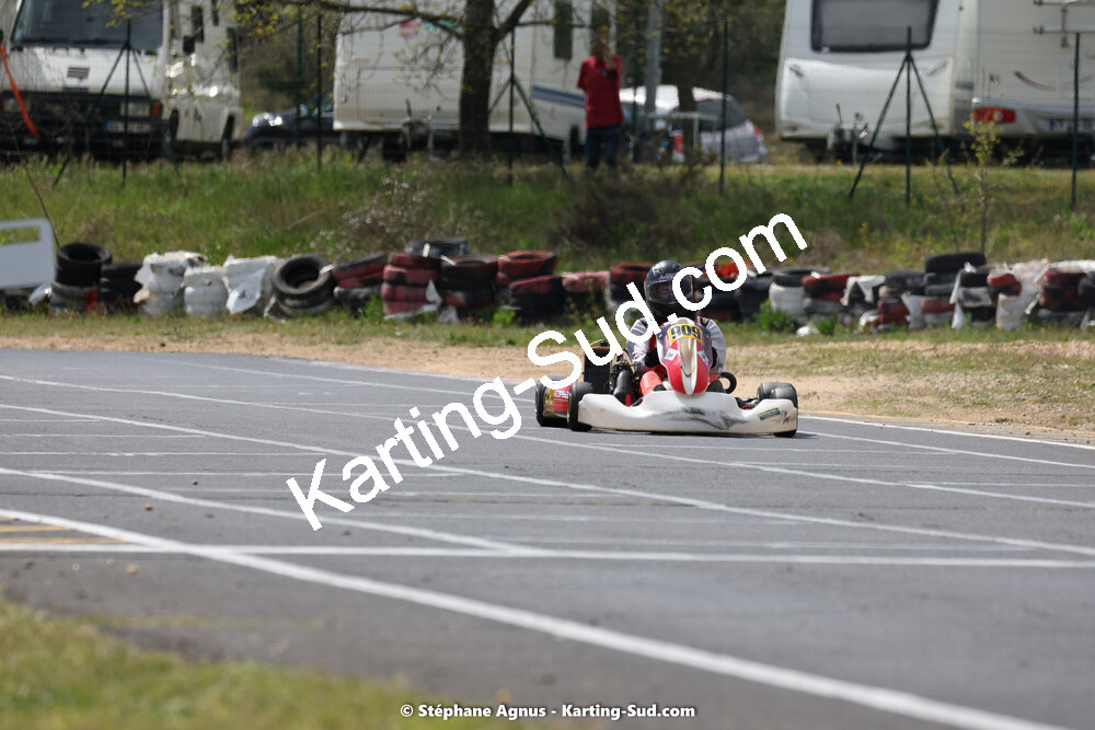 08 & 09/04/2023 : 3ème manche du Championnat du Sud à Fun Kart Brissac (photos Stéphane Agnus) 2023 — karting