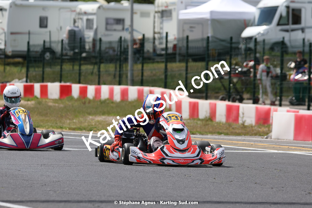 08 & 09/04/2023 : 3ème manche du Championnat du Sud à Fun Kart Brissac (photos Stéphane Agnus) 2023 — karting