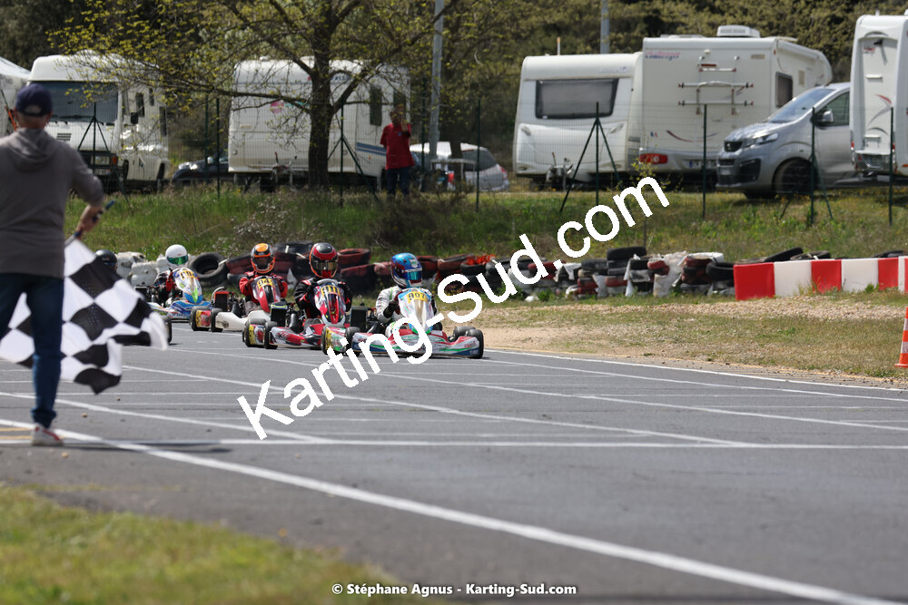 08 & 09/04/2023 : 3ème manche du Championnat du Sud à Fun Kart Brissac (photos Stéphane Agnus) 2023 — karting