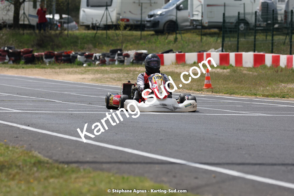 08 & 09/04/2023 : 3ème manche du Championnat du Sud à Fun Kart Brissac (photos Stéphane Agnus) 2023 — karting
