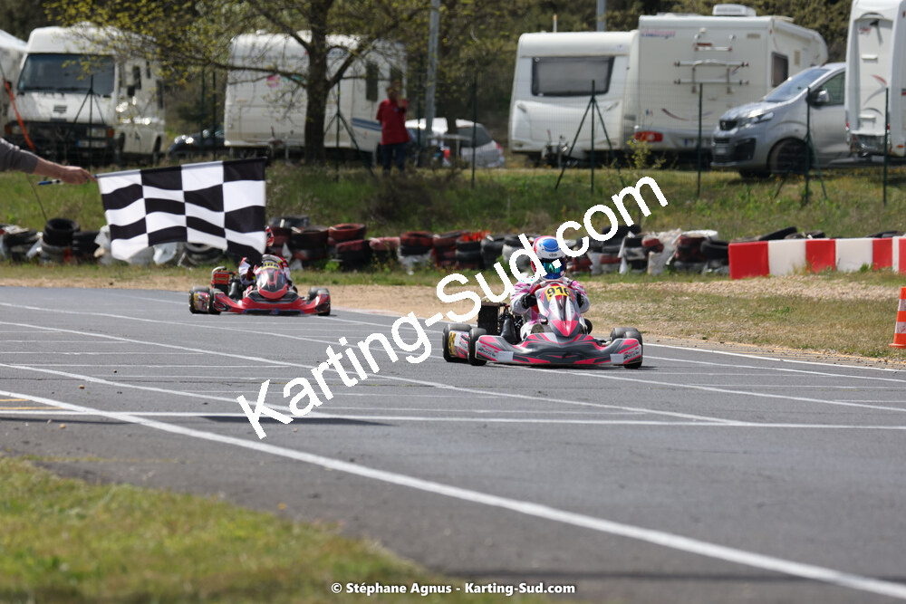 08 & 09/04/2023 : 3ème manche du Championnat du Sud à Fun Kart Brissac (photos Stéphane Agnus) 2023 — karting