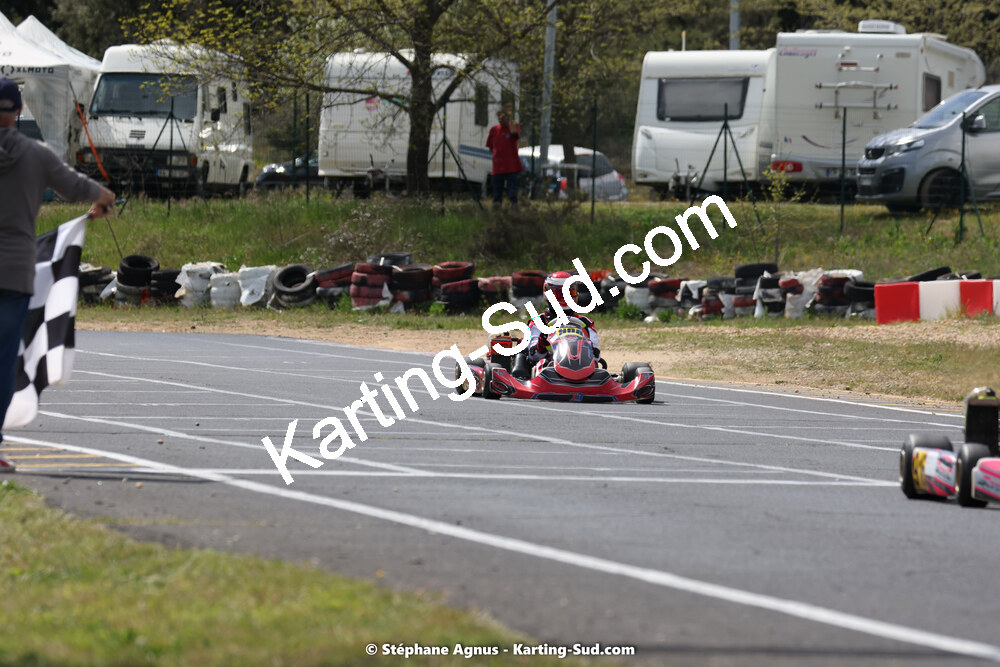 08 & 09/04/2023 : 3ème manche du Championnat du Sud à Fun Kart Brissac (photos Stéphane Agnus) 2023 — karting
