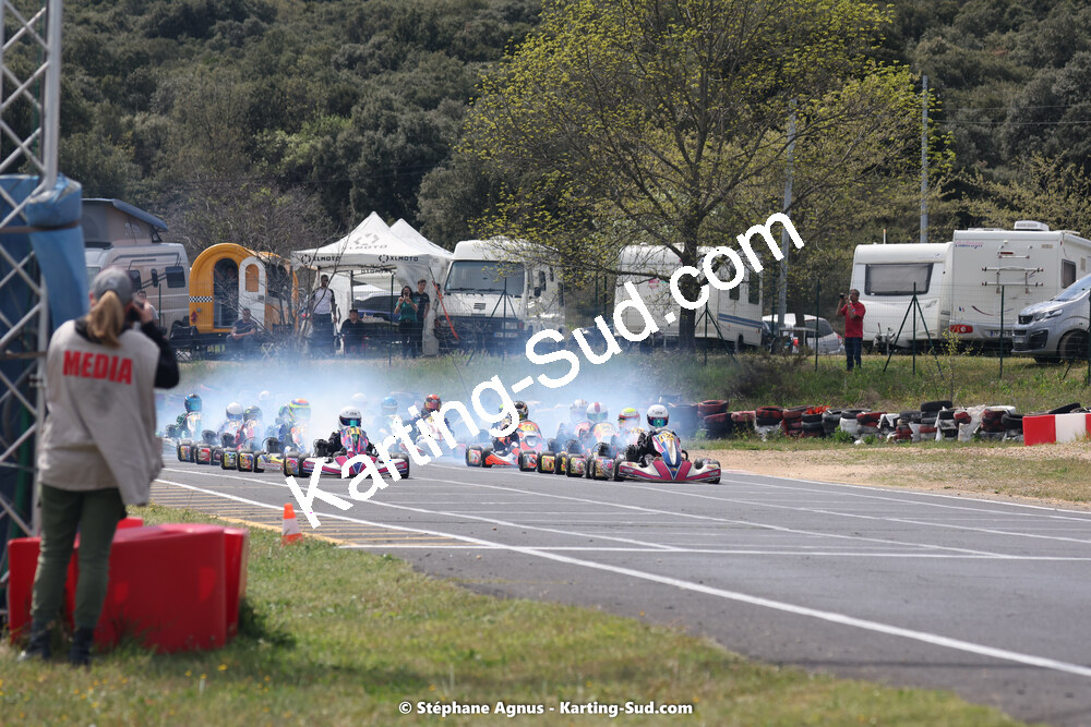 08 & 09/04/2023 : 3ème manche du Championnat du Sud à Fun Kart Brissac (photos Stéphane Agnus) 2023 — karting