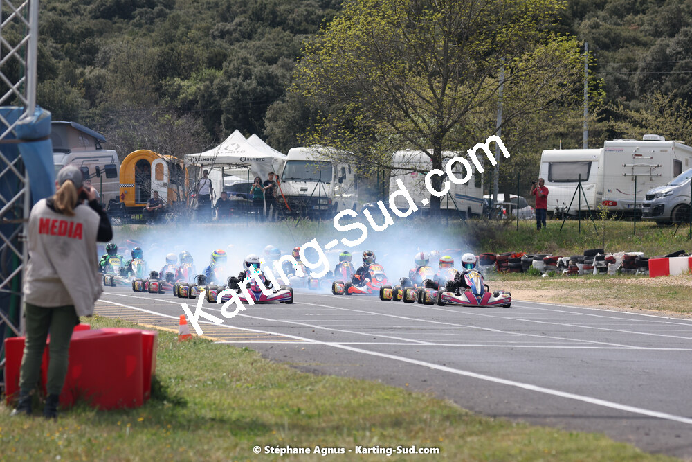 08 & 09/04/2023 : 3ème manche du Championnat du Sud à Fun Kart Brissac (photos Stéphane Agnus) 2023 — karting