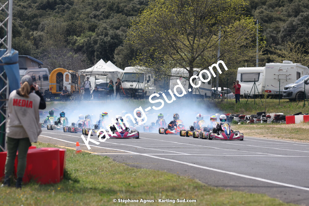 08 & 09/04/2023 : 3ème manche du Championnat du Sud à Fun Kart Brissac (photos Stéphane Agnus) 2023 — karting