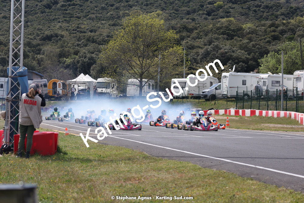 08 & 09/04/2023 : 3ème manche du Championnat du Sud à Fun Kart Brissac (photos Stéphane Agnus) 2023 — karting