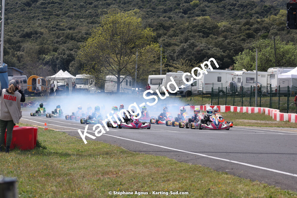 08 & 09/04/2023 : 3ème manche du Championnat du Sud à Fun Kart Brissac (photos Stéphane Agnus) 2023 — karting