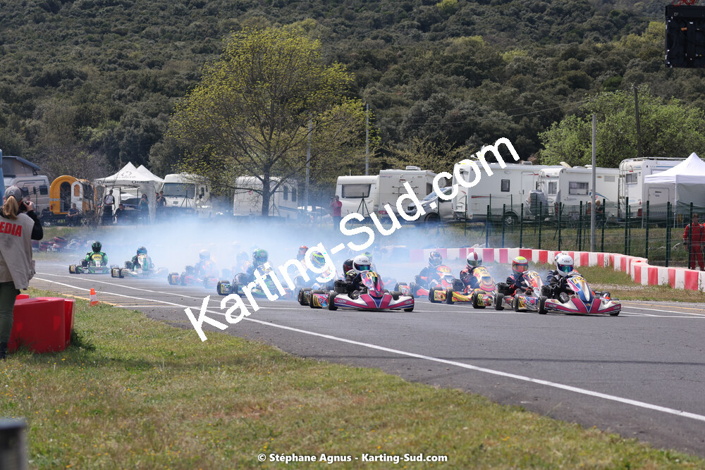 08 & 09/04/2023 : 3ème manche du Championnat du Sud à Fun Kart Brissac (photos Stéphane Agnus) 2023 — karting