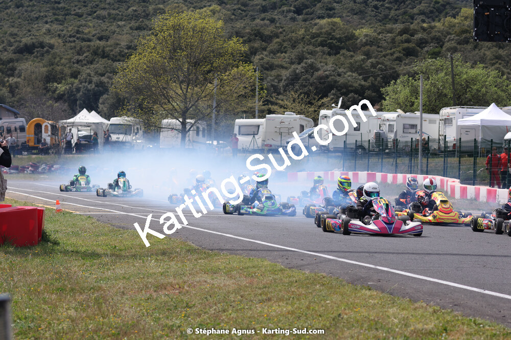 08 & 09/04/2023 : 3ème manche du Championnat du Sud à Fun Kart Brissac (photos Stéphane Agnus) 2023 — karting