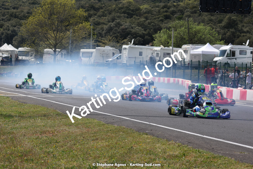 08 & 09/04/2023 : 3ème manche du Championnat du Sud à Fun Kart Brissac (photos Stéphane Agnus) 2023 — karting