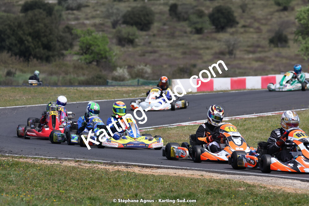 08 & 09/04/2023 : 3ème manche du Championnat du Sud à Fun Kart Brissac (photos Stéphane Agnus) 2023 — karting