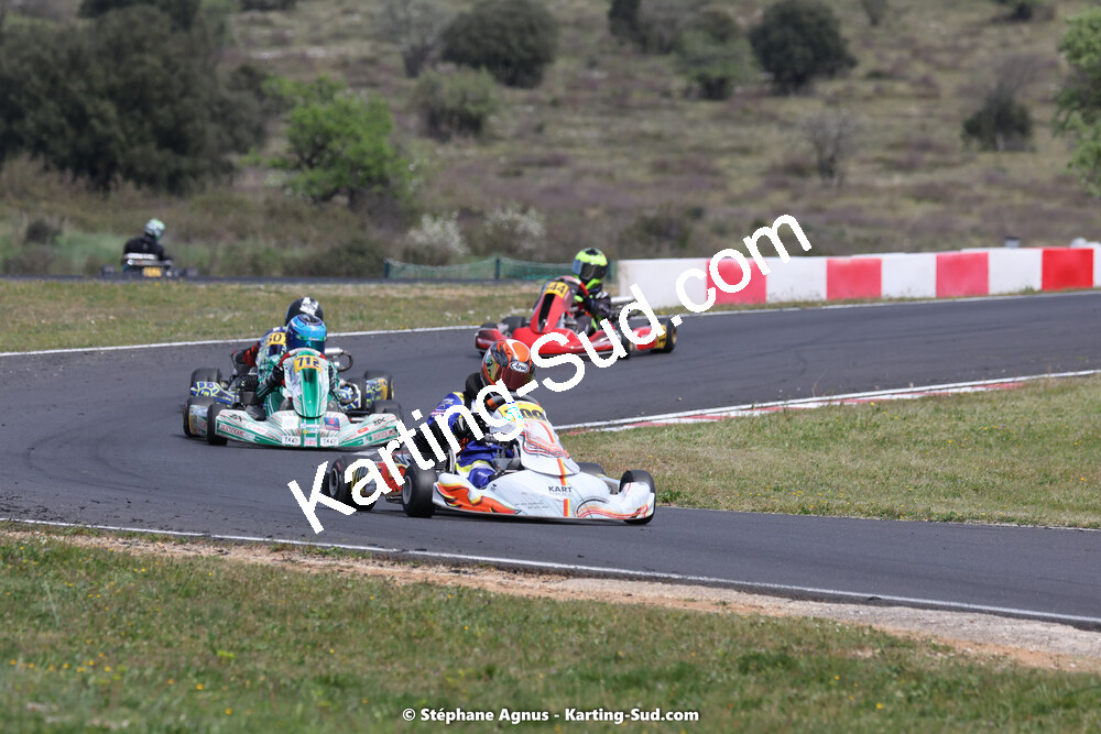 08 & 09/04/2023 : 3ème manche du Championnat du Sud à Fun Kart Brissac (photos Stéphane Agnus) 2023 — karting