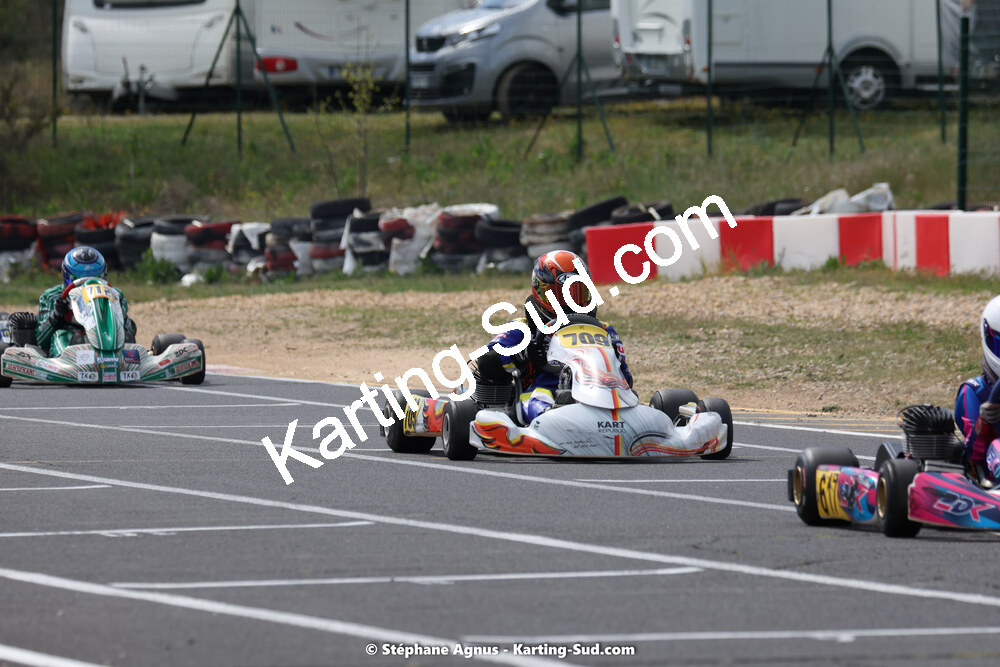 08 & 09/04/2023 : 3ème manche du Championnat du Sud à Fun Kart Brissac (photos Stéphane Agnus) 2023 — karting