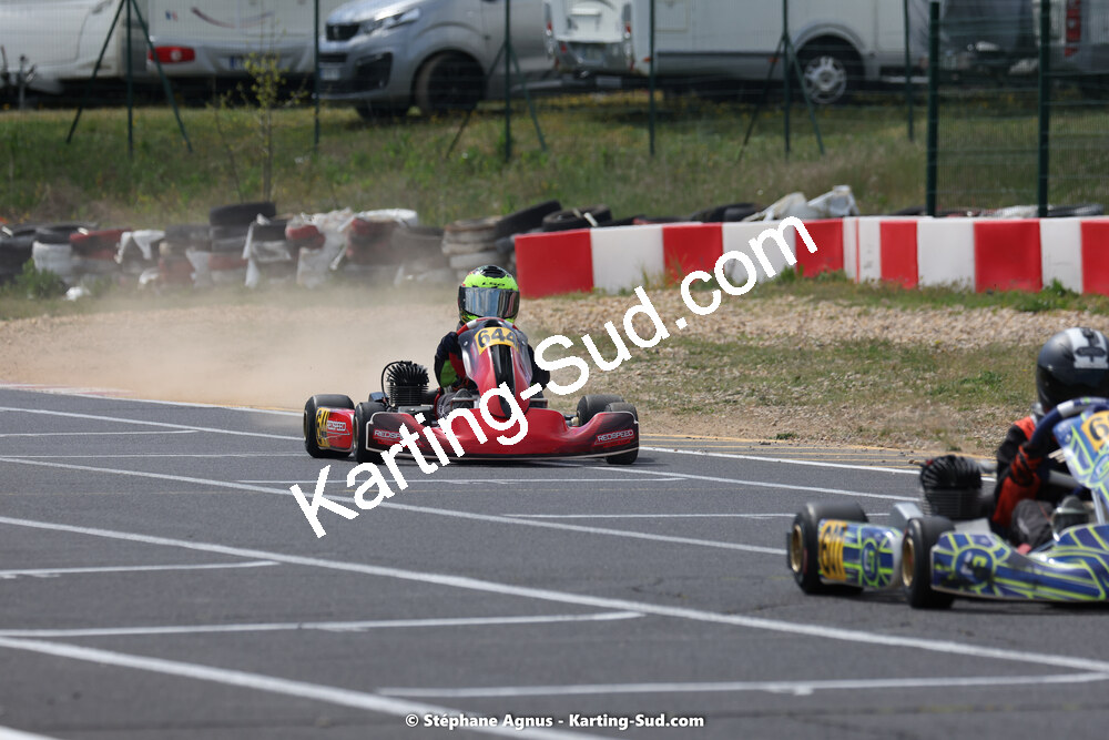 08 & 09/04/2023 : 3ème manche du Championnat du Sud à Fun Kart Brissac (photos Stéphane Agnus) 2023 — karting