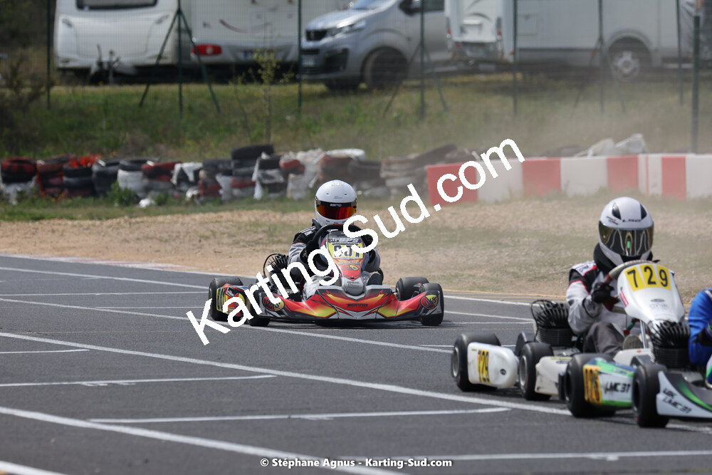 08 & 09/04/2023 : 3ème manche du Championnat du Sud à Fun Kart Brissac (photos Stéphane Agnus) 2023 — karting