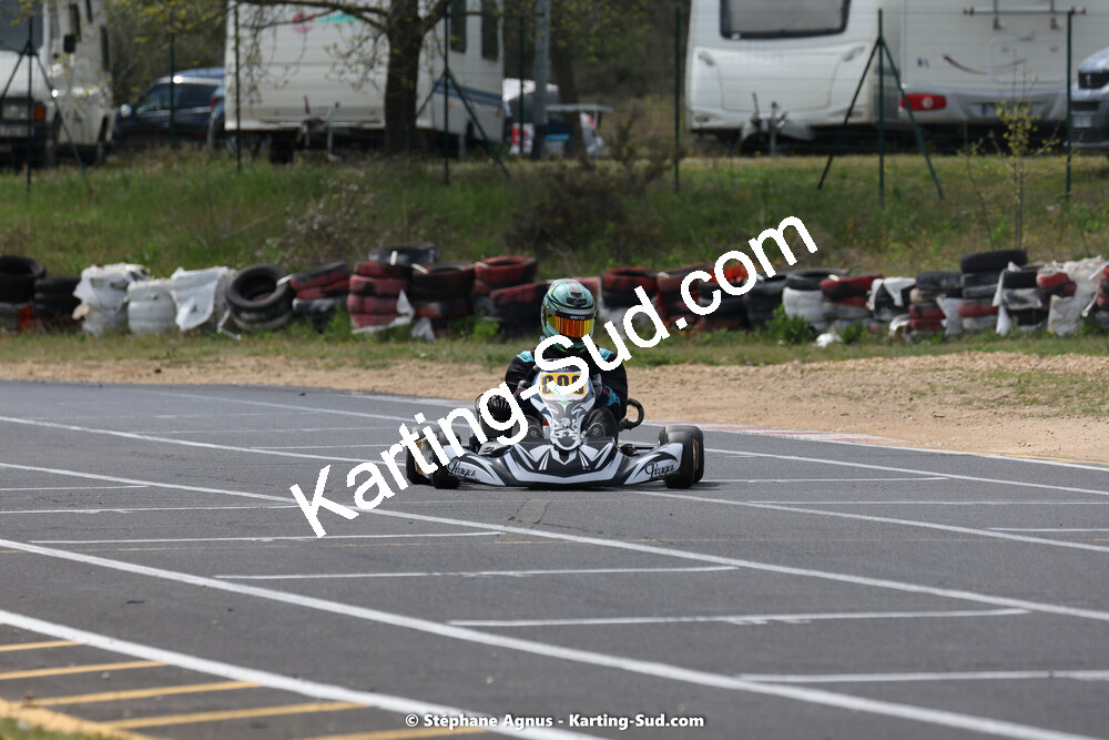 08 & 09/04/2023 : 3ème manche du Championnat du Sud à Fun Kart Brissac (photos Stéphane Agnus) 2023 — karting