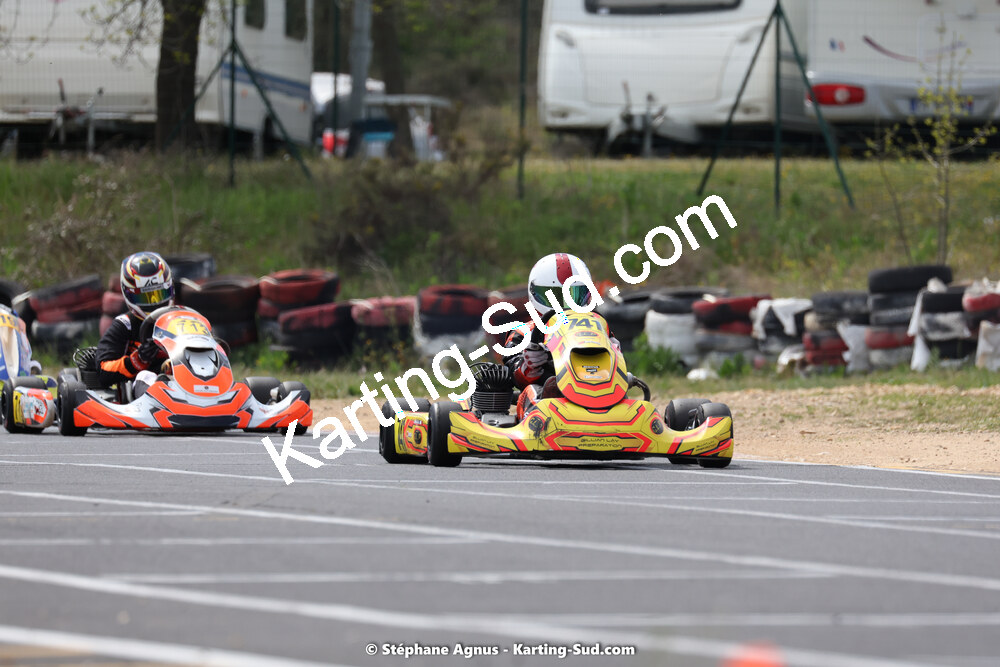 08 & 09/04/2023 : 3ème manche du Championnat du Sud à Fun Kart Brissac (photos Stéphane Agnus) 2023 — karting