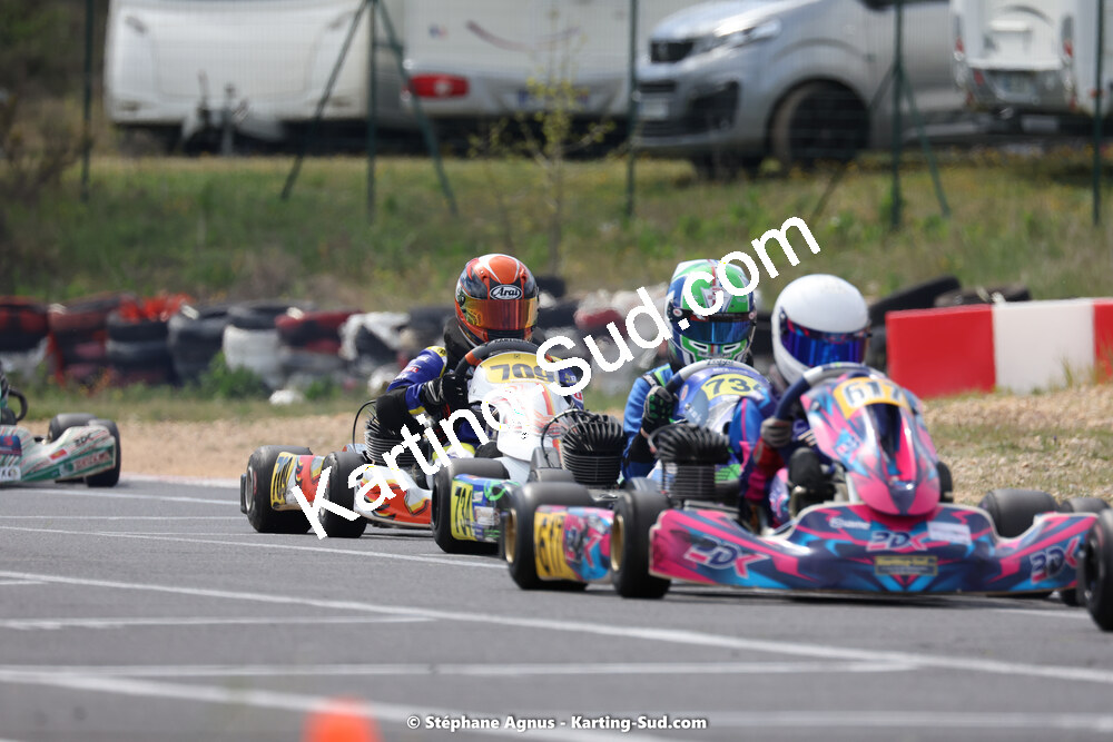 08 & 09/04/2023 : 3ème manche du Championnat du Sud à Fun Kart Brissac (photos Stéphane Agnus) 2023 — karting