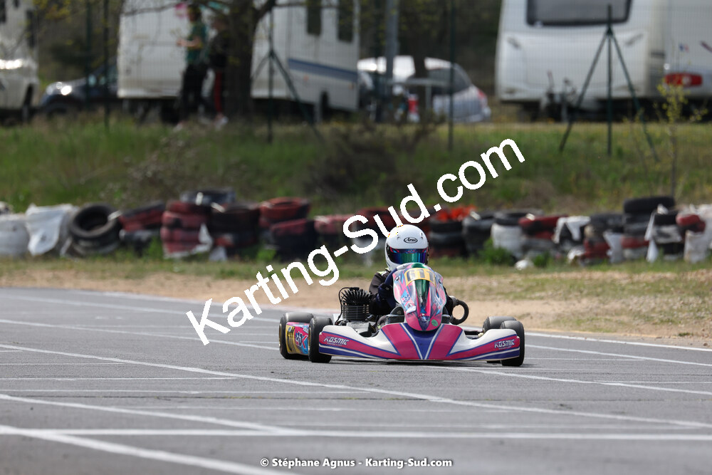 08 & 09/04/2023 : 3ème manche du Championnat du Sud à Fun Kart Brissac (photos Stéphane Agnus) 2023 — karting