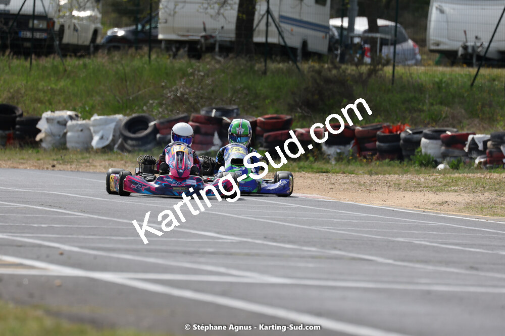 08 & 09/04/2023 : 3ème manche du Championnat du Sud à Fun Kart Brissac (photos Stéphane Agnus) 2023 — karting