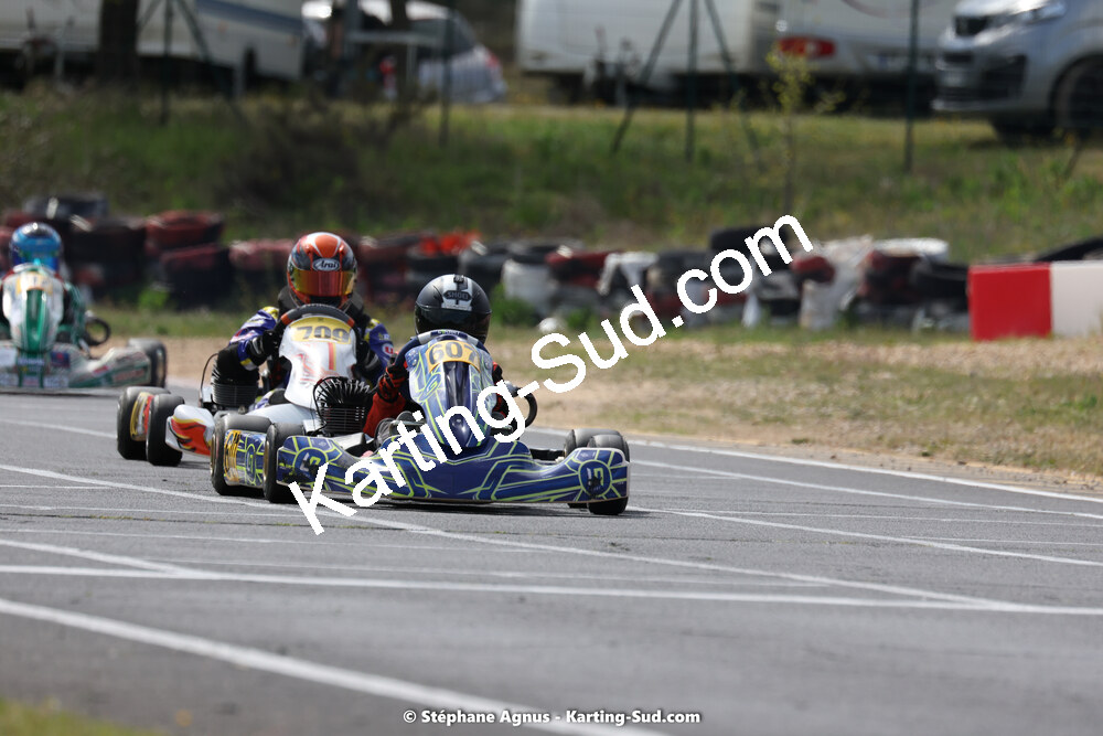 08 & 09/04/2023 : 3ème manche du Championnat du Sud à Fun Kart Brissac (photos Stéphane Agnus) 2023 — karting