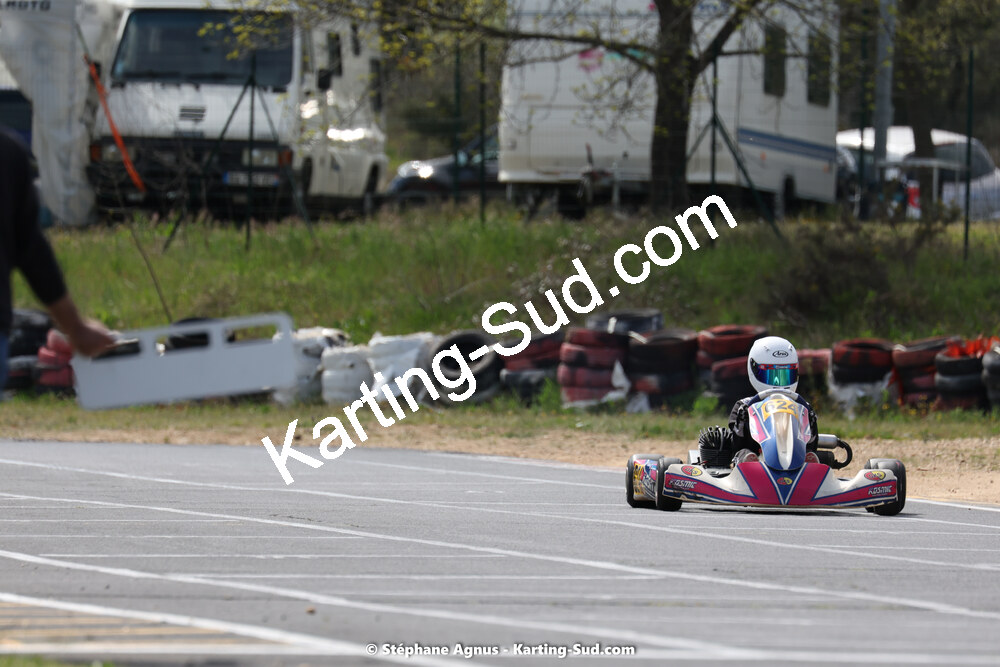 08 & 09/04/2023 : 3ème manche du Championnat du Sud à Fun Kart Brissac (photos Stéphane Agnus) 2023 — karting