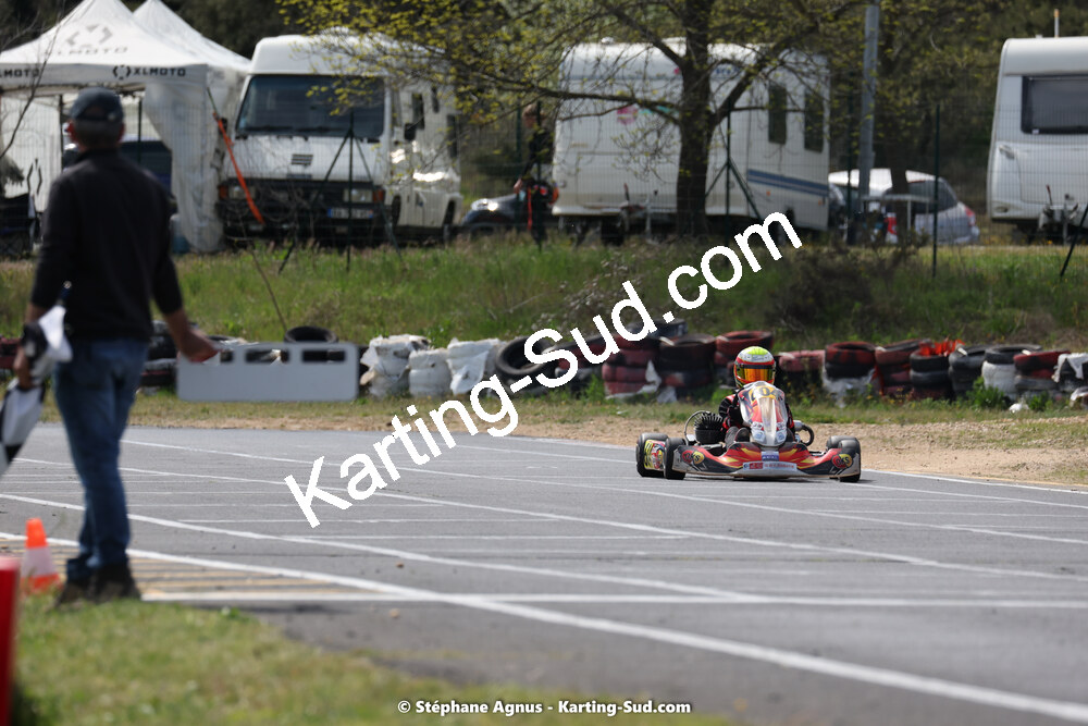 08 & 09/04/2023 : 3ème manche du Championnat du Sud à Fun Kart Brissac (photos Stéphane Agnus) 2023 — karting