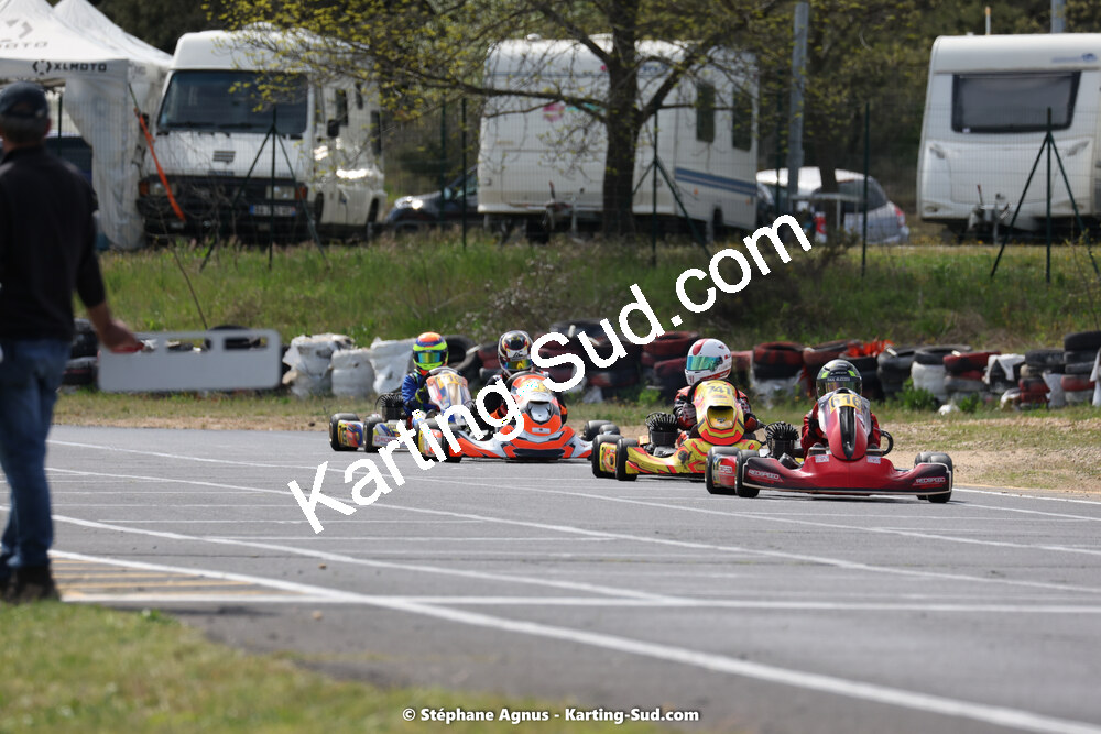 08 & 09/04/2023 : 3ème manche du Championnat du Sud à Fun Kart Brissac (photos Stéphane Agnus) 2023 — karting