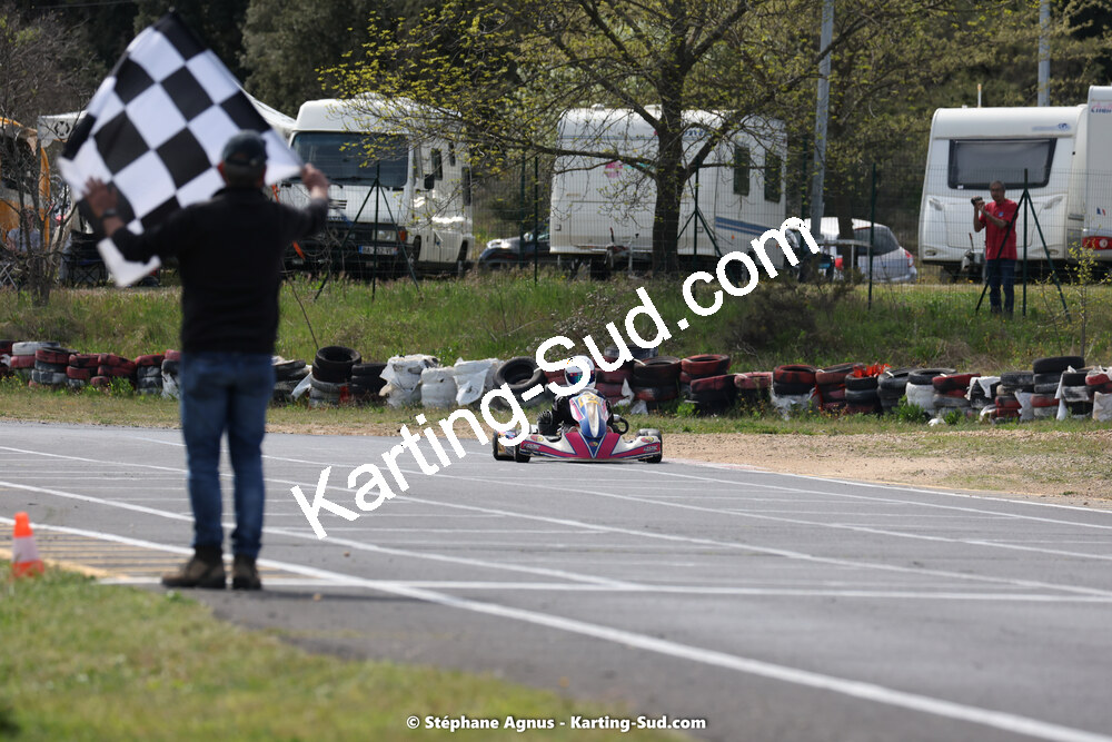 08 & 09/04/2023 : 3ème manche du Championnat du Sud à Fun Kart Brissac (photos Stéphane Agnus) 2023 — karting