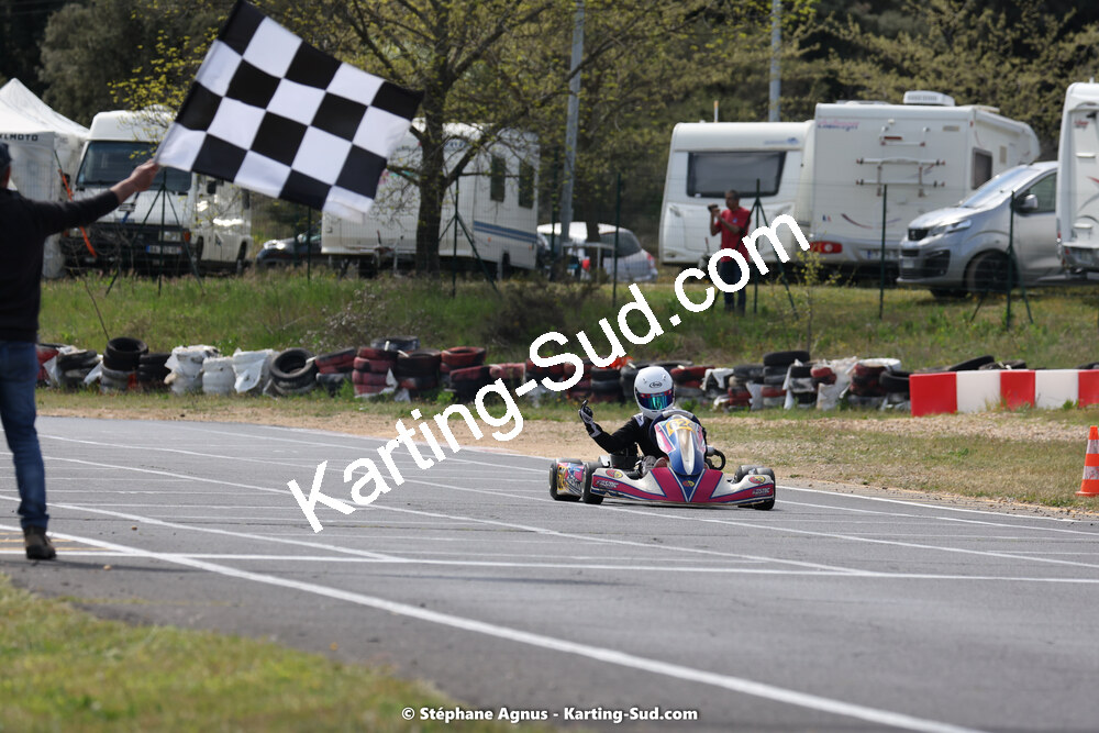 08 & 09/04/2023 : 3ème manche du Championnat du Sud à Fun Kart Brissac (photos Stéphane Agnus) 2023 — karting