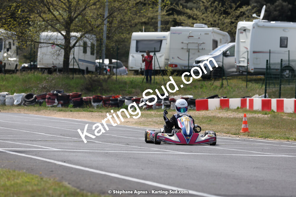 08 & 09/04/2023 : 3ème manche du Championnat du Sud à Fun Kart Brissac (photos Stéphane Agnus) 2023 — karting