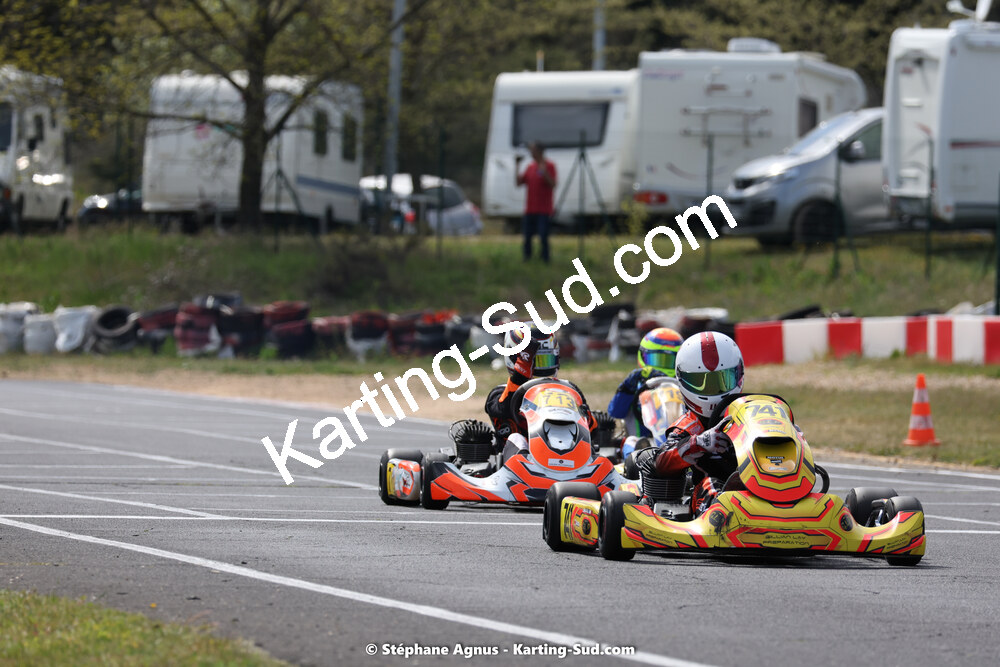 08 & 09/04/2023 : 3ème manche du Championnat du Sud à Fun Kart Brissac (photos Stéphane Agnus) 2023 — karting
