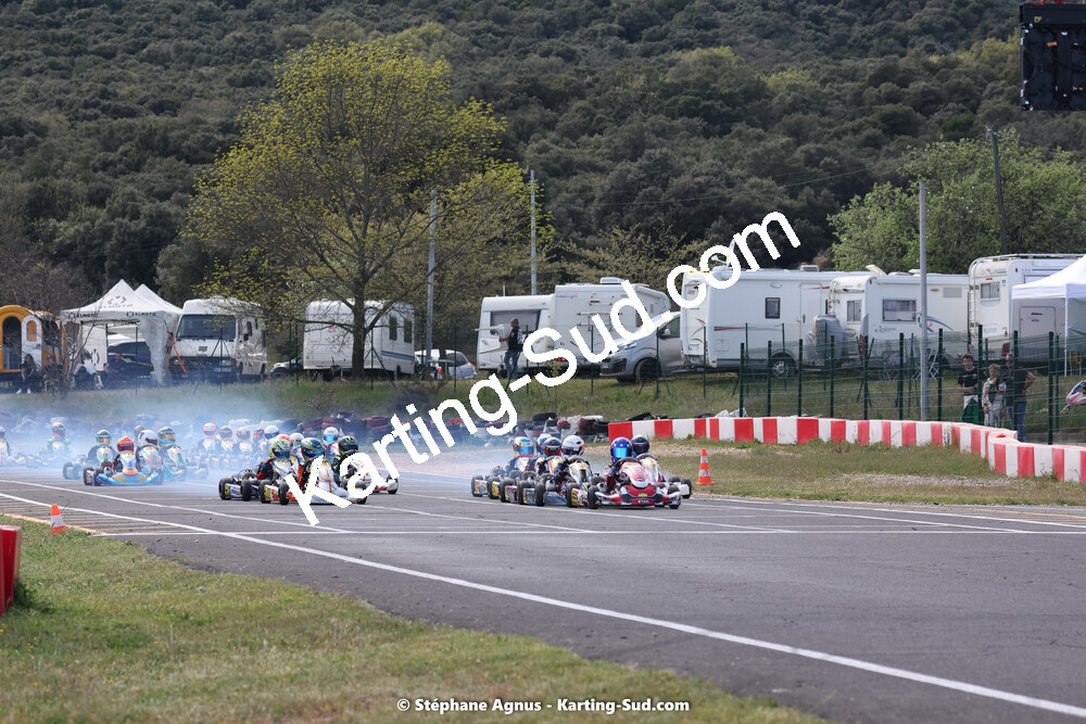 08 & 09/04/2023 : 3ème manche du Championnat du Sud à Fun Kart Brissac (photos Stéphane Agnus) 2023 — karting