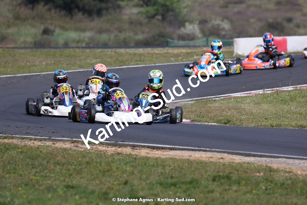 08 & 09/04/2023 : 3ème manche du Championnat du Sud à Fun Kart Brissac (photos Stéphane Agnus) 2023 — karting