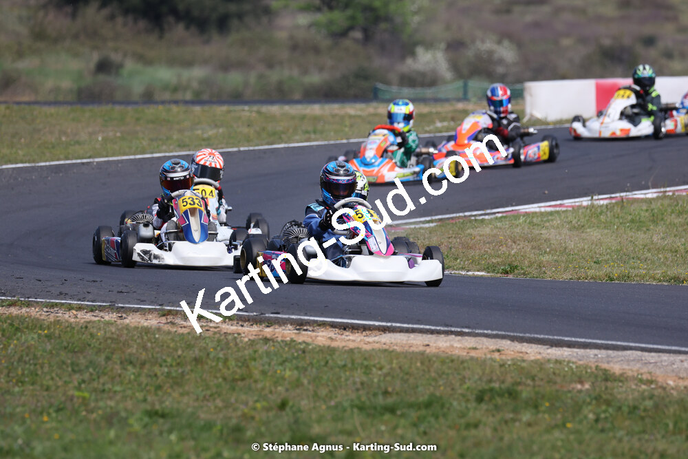 08 & 09/04/2023 : 3ème manche du Championnat du Sud à Fun Kart Brissac (photos Stéphane Agnus) 2023 — karting
