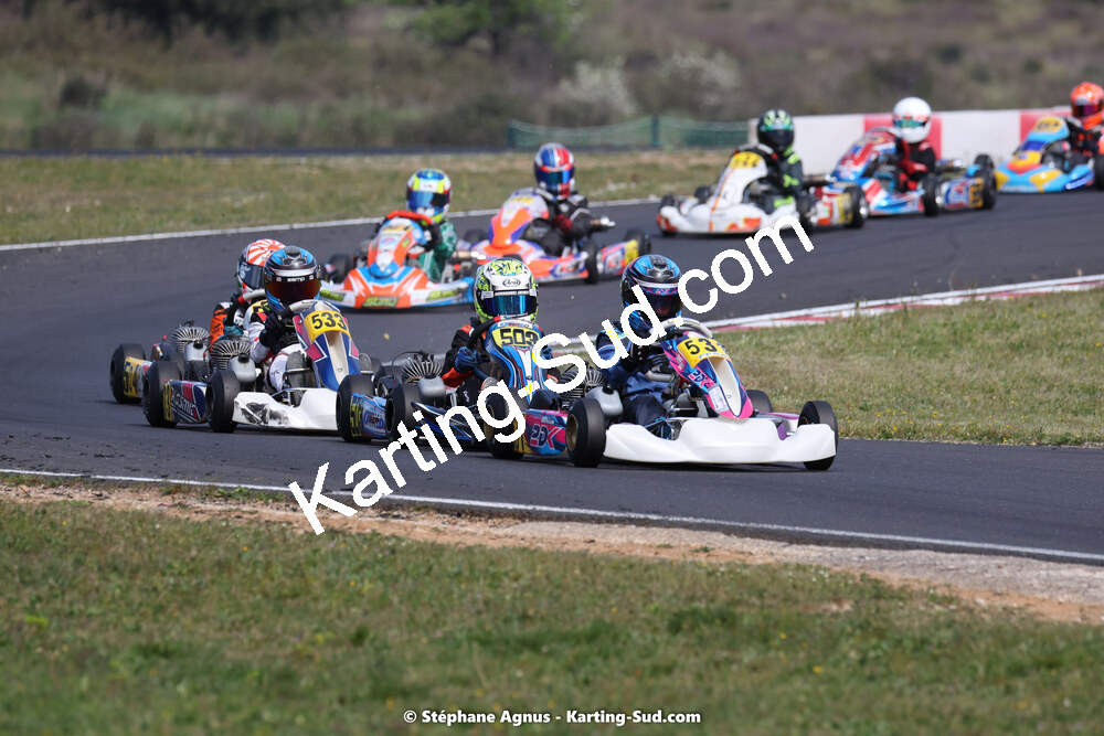 08 & 09/04/2023 : 3ème manche du Championnat du Sud à Fun Kart Brissac (photos Stéphane Agnus) 2023 — karting