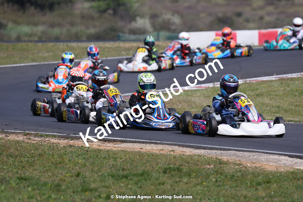 08 & 09/04/2023 : 3ème manche du Championnat du Sud à Fun Kart Brissac (photos Stéphane Agnus) 2023 — karting