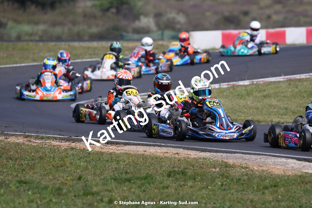 08 & 09/04/2023 : 3ème manche du Championnat du Sud à Fun Kart Brissac (photos Stéphane Agnus) 2023 — karting