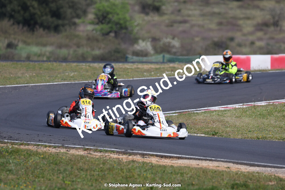 08 & 09/04/2023 : 3ème manche du Championnat du Sud à Fun Kart Brissac (photos Stéphane Agnus) 2023 — karting