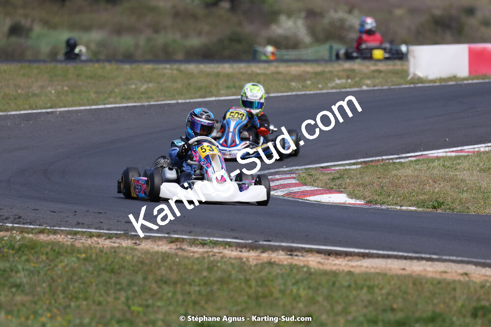 08 & 09/04/2023 : 3ème manche du Championnat du Sud à Fun Kart Brissac (photos Stéphane Agnus) 2023 — karting