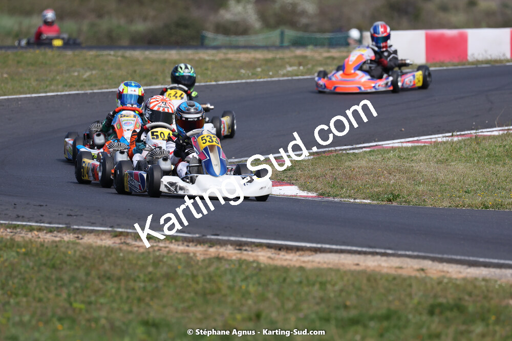 08 & 09/04/2023 : 3ème manche du Championnat du Sud à Fun Kart Brissac (photos Stéphane Agnus) 2023 — karting