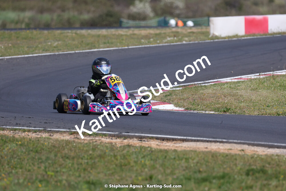 08 & 09/04/2023 : 3ème manche du Championnat du Sud à Fun Kart Brissac (photos Stéphane Agnus) 2023 — karting