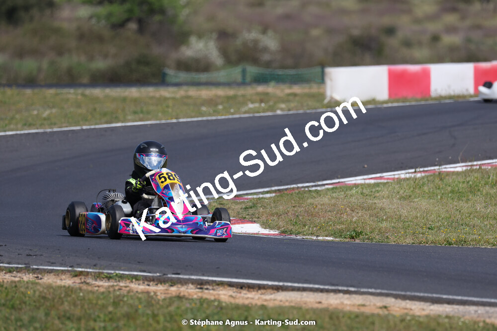 08 & 09/04/2023 : 3ème manche du Championnat du Sud à Fun Kart Brissac (photos Stéphane Agnus) 2023 — karting